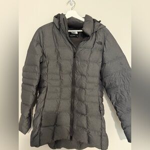 The North Face Women's Charcoal Puffer Jacket